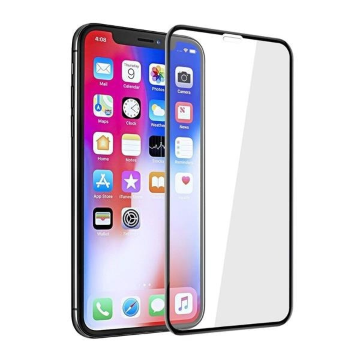 Vidrio templado FULL cover para iPhone