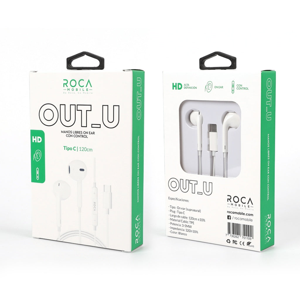 Auriculares para iPhone con conector tipo C