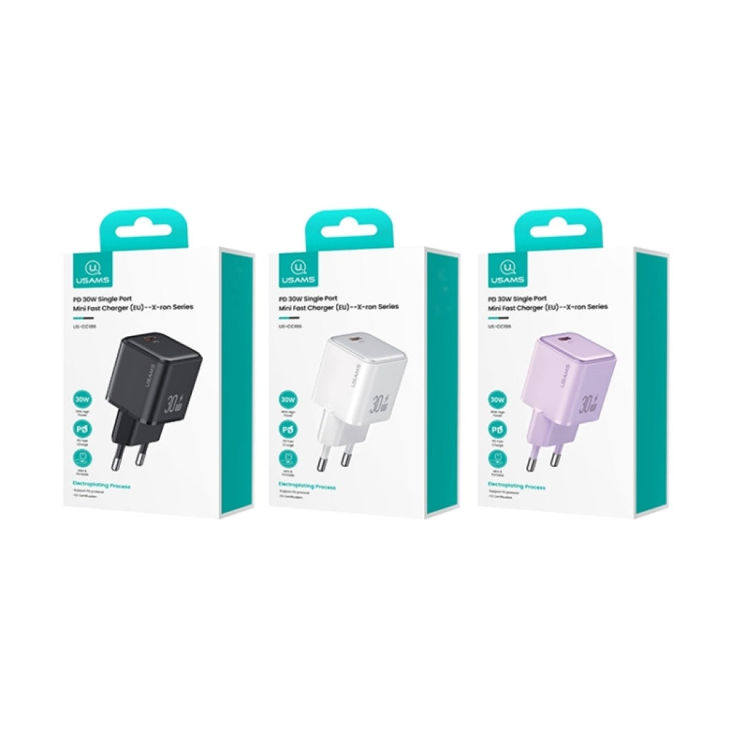 Ficha usb c 30w para iPhone USAMS