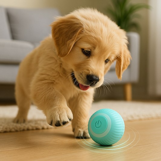 Pelota inteligente para mascotas