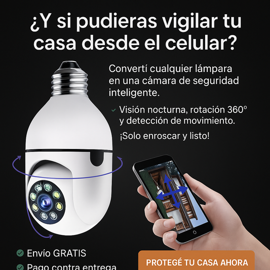 Cámara de seguridad wifi 360