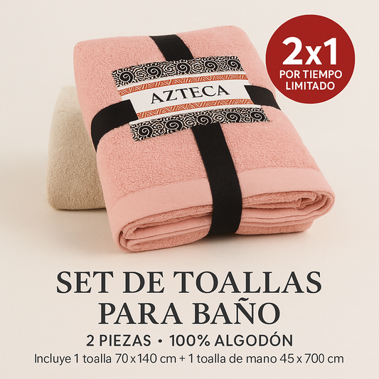 Set de toallas para baño