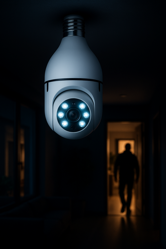 Camara de seguridad 360° con WIFI