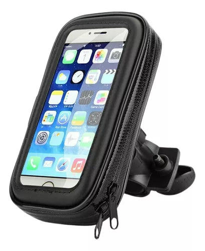 Soporte para moto o bicicleta con protección contra el agua y touch