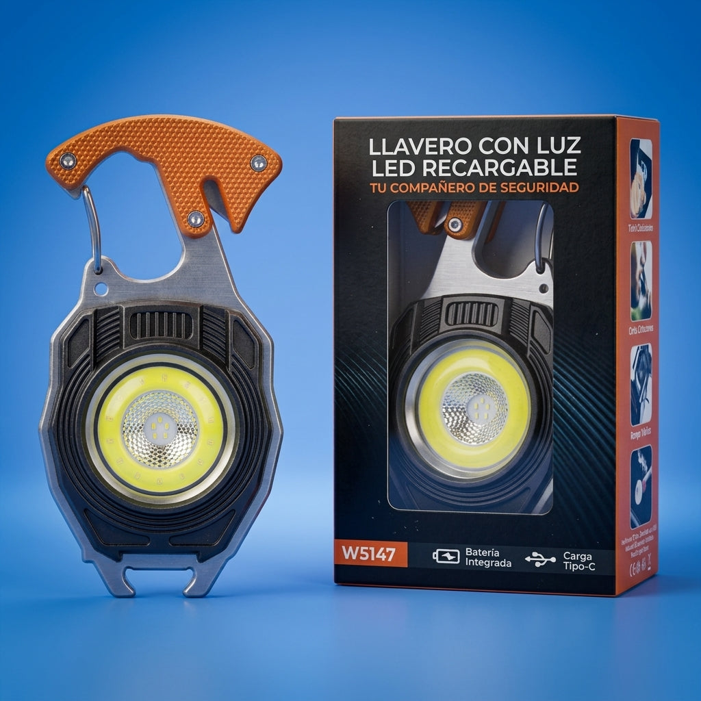 Llavero TACTICO 7 en 1