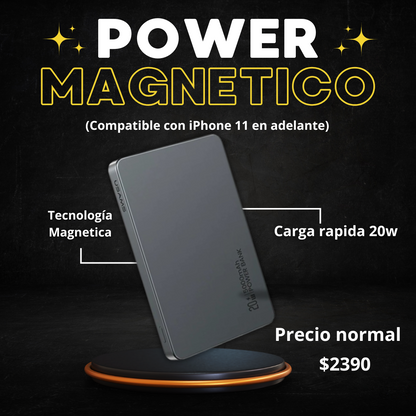 Power Bank magnetico (BLACK FRIDAY)