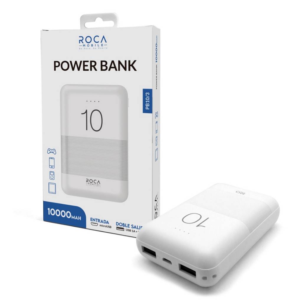 Power Bank 10.000 Mah - Roca Mobile