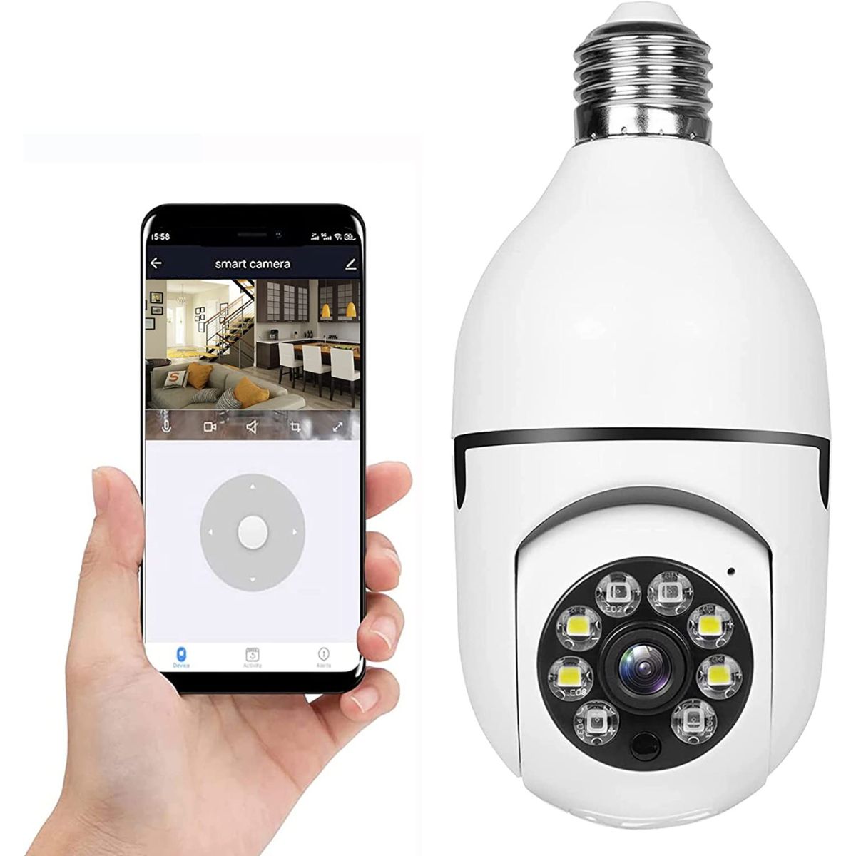 Cámara de seguridad wifi 360